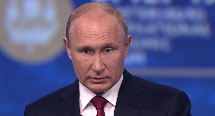 Путин заявил об опасности модели «господства США», которую Вашингтон навязывает миру