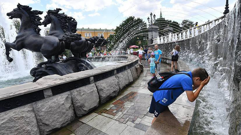 В Москве зафиксировали самый жаркий день с начала года