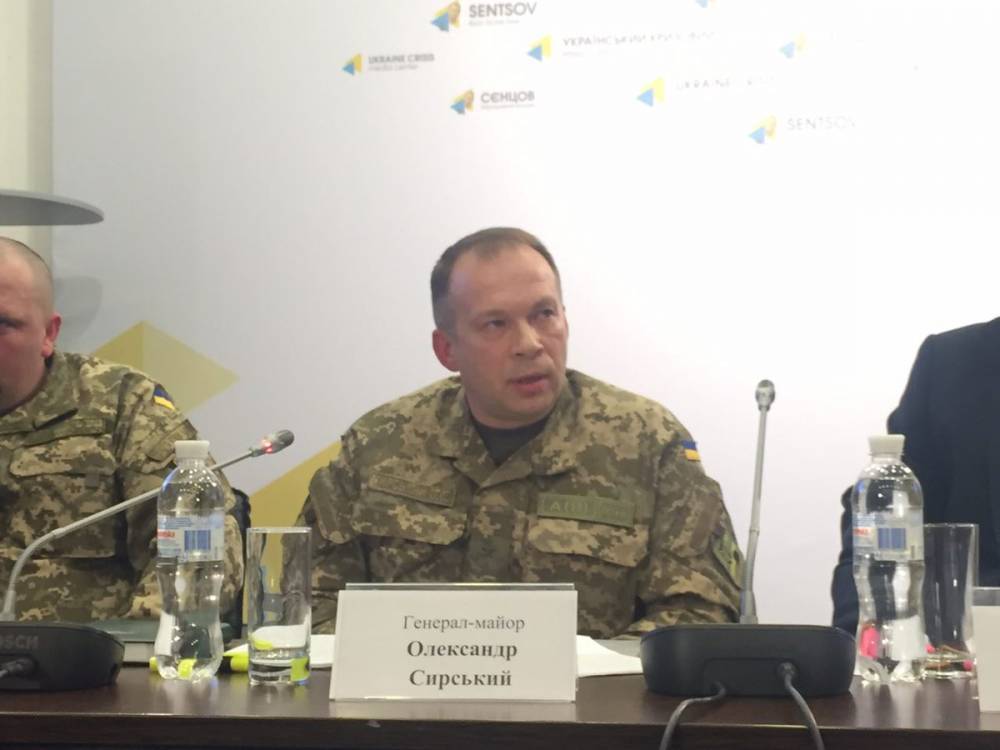 Командующий «ООС» Сырский отменил ротацию 25-й бригады ВСУ из-за торговли оружием
