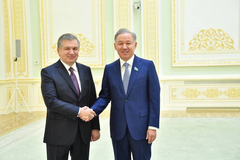 Нигматулин встретился с Президентом Узбекистана Мирзиеевым
