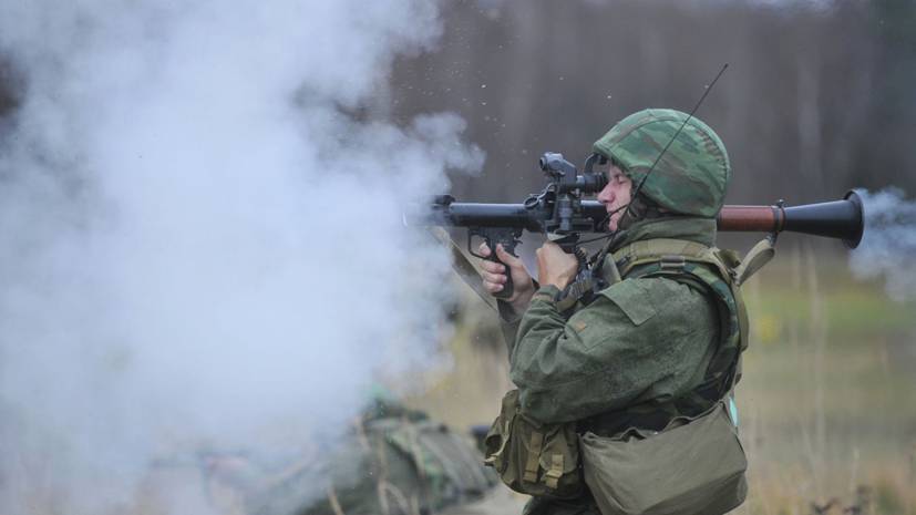 В Калининградской области проходят сборы снайперов и гранатомётчиков Балтфлота