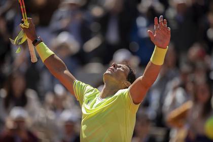 Надаль победил Федерера в полуфинале «Ролан Гаррос»