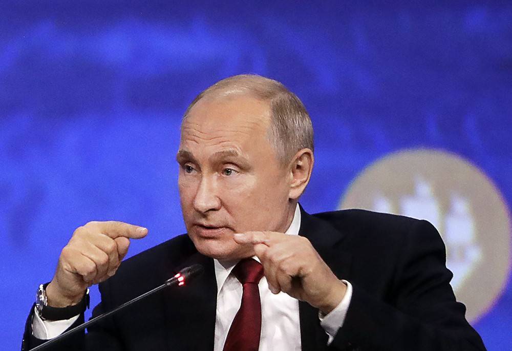 Путин ответил на вопрос о торговой войне пословицей