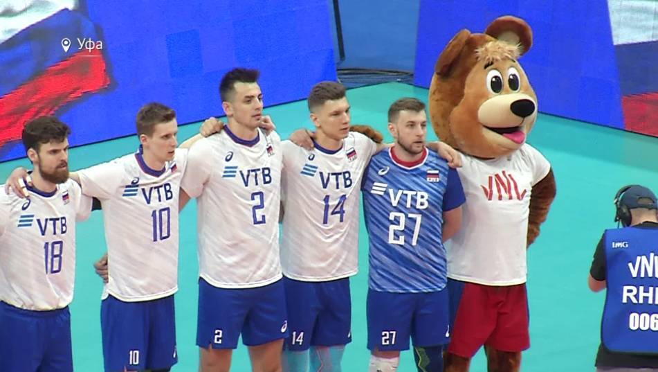 В Уфе прошли первые матчи волейбольной Лиги Наций