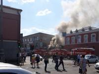 В Тверской области сгорел канцелярский магазин