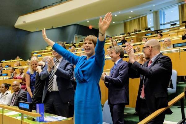 Эстонию выбрали непостоянным членом Совбеза ООН