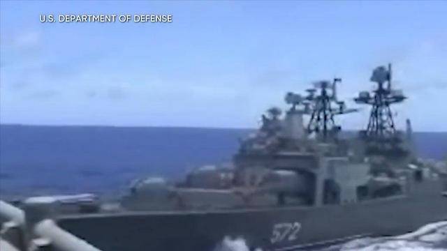 Видео: боевые корабли США и России чуть не столкнулись в Восточно-Китайском море