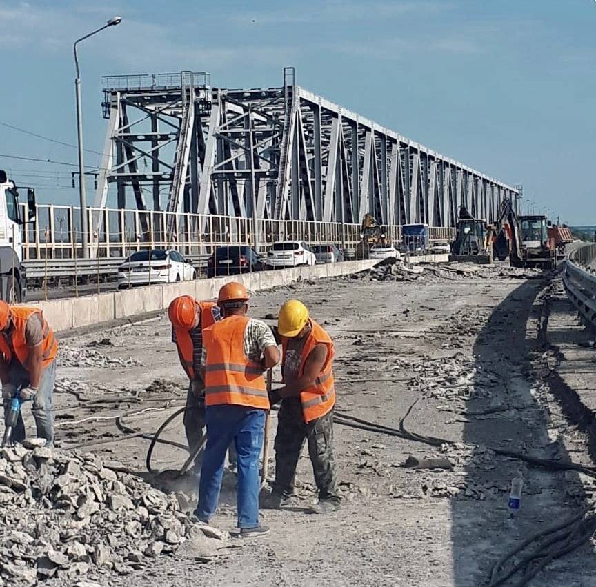 В Ростове начался ремонт моста на Западном обходе