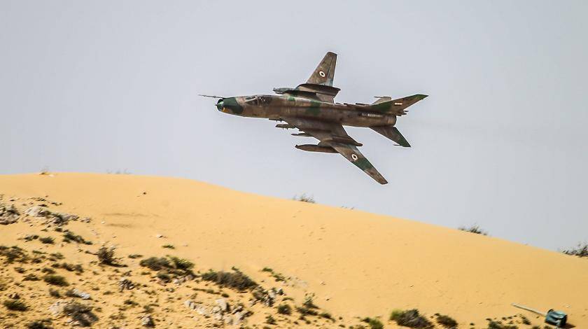 Секунды до катастрофы: в Су-22 в Сирии попала ракета