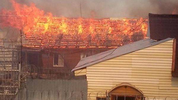 Пожар в колонии в Свердловской области ликвидировали