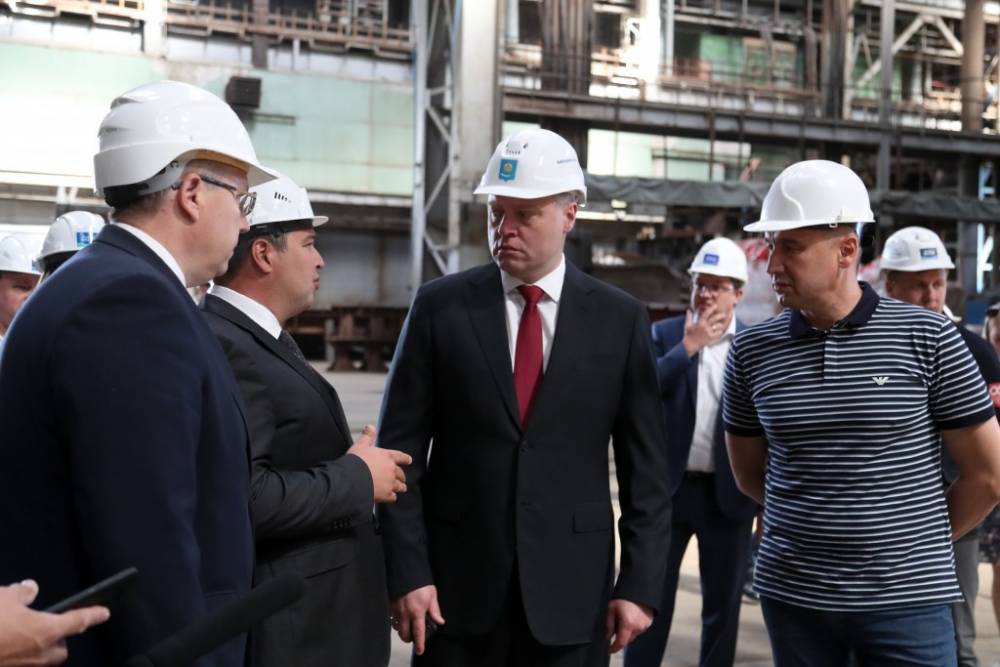 Игорь Бабушкин ознакомился с производственными мощностями судостроительного завода «Лотос»