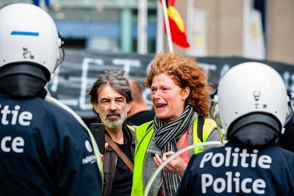 Полиция Монпелье применила слезоточивый газ против «жёлтых жилетов»