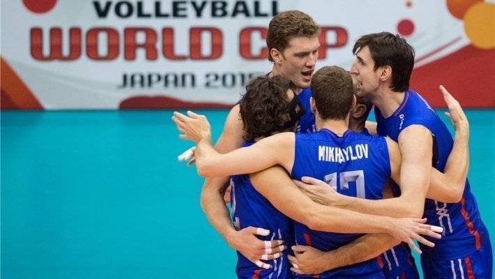 Сборная России по волейболу уверенно победила США в Лиге наций