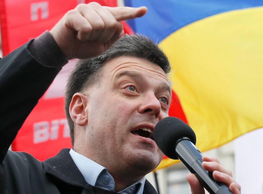Тягнибок выразил восторг политикой президента Зеленского по Донбассу
