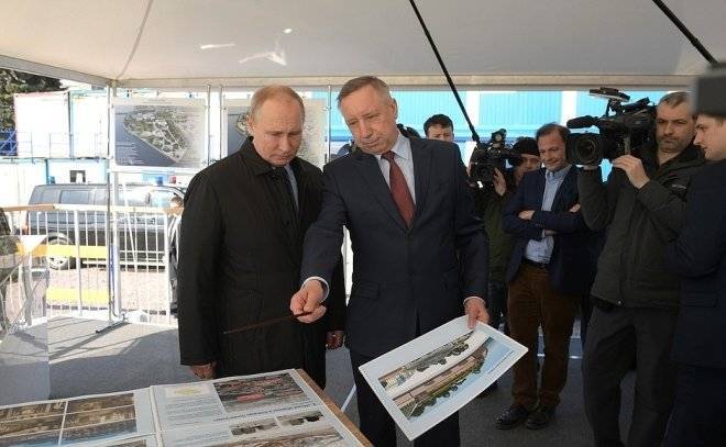Беглов рассказал Путину о развитии петербургской инфраструктуры
