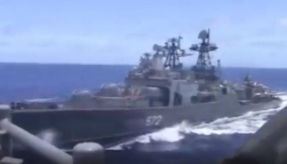 В Сети оценили реакцию российских моряков на инцидент в Тихом океане