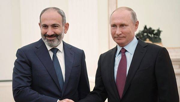 Пашинян и&nbsp;Путин обсудили военно-техническое сотрудничество