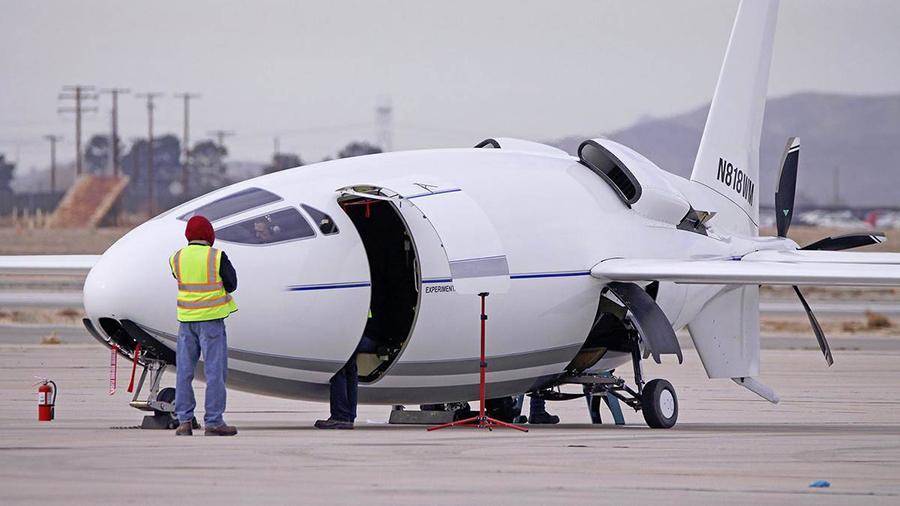 Секретный самолет-пулю готовят к первому полету в США