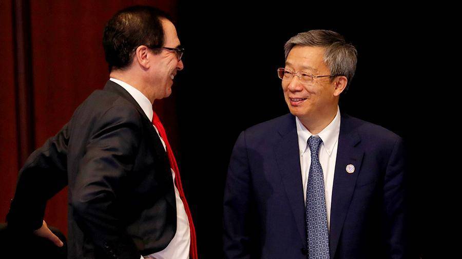 Мнучин рассказал о конструктивных переговорах с главой Банка Китая