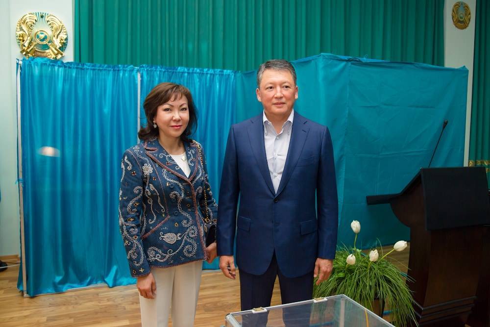 Тимур Кулибаев проголосовал на выборах президента Казахстана
