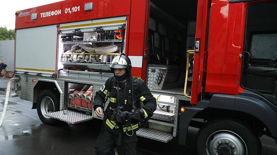 Пожарные потушили возгорание в доме на востоке Москвы