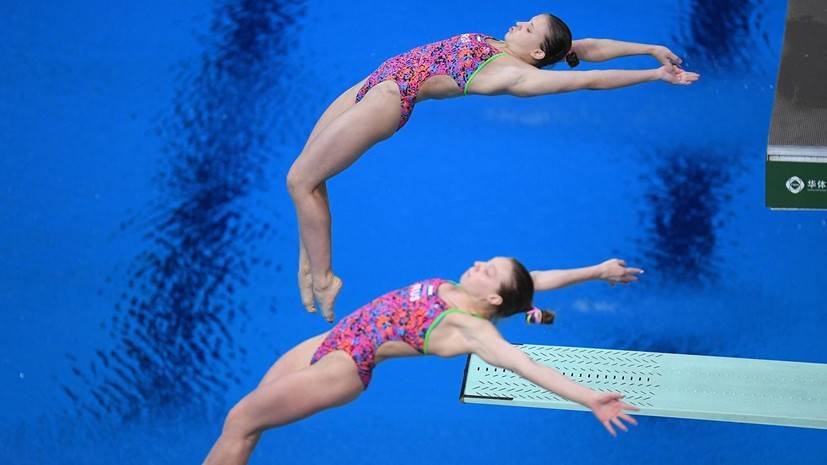 Клюева и Королёва завоевали серебро на этапе Гран-при по прыжкам в воду