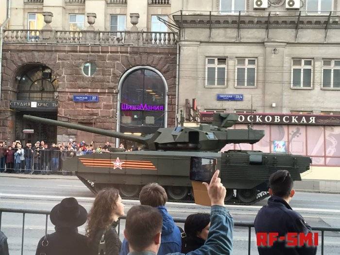 Российский Т-14 "Армата" возглавил мировой рейтинг танков