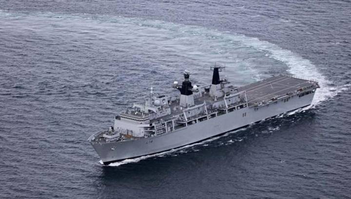 Корабли британского ВМФ вошли в акваторию Балтийского моря