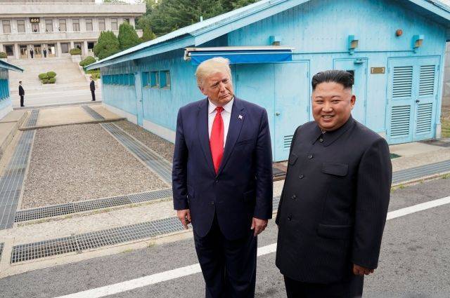 В Северной Корее встречу Трампа и Ким Чен Ына назвали «исторической»