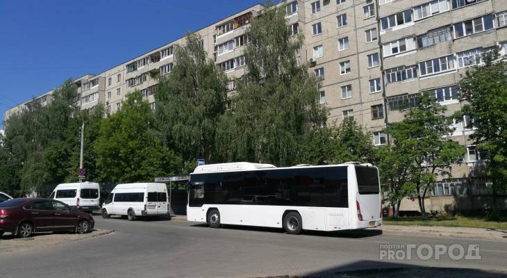 В Чебоксары приехали новые больше автобусы