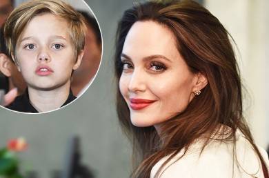 Анджелина Джоли спаивала своих детей вином