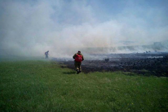 Более пяти тысяч гектаров леса горит в Иркутской области