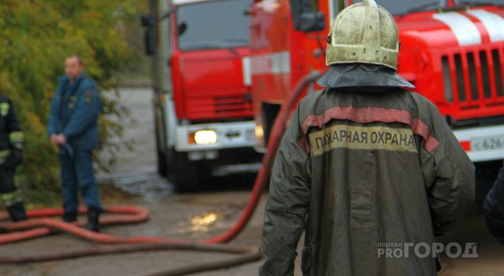 В Моргаушском районе во время пожара погибло два человека