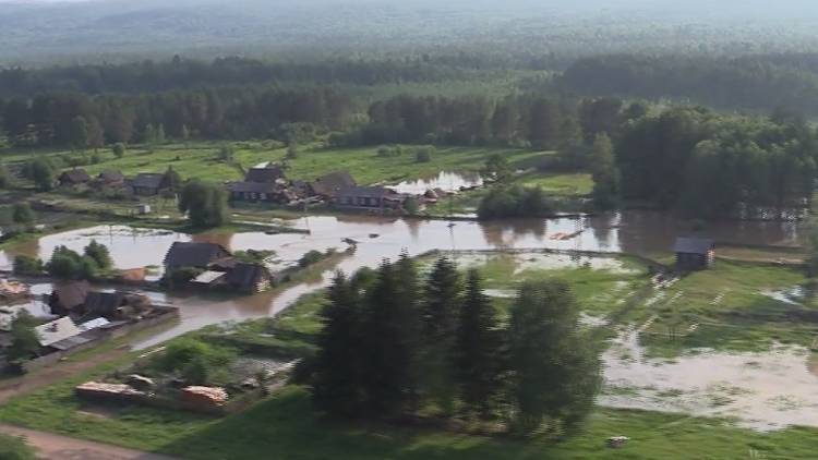 Более 180 человек эвакуированы в Канске из-за повышения уровня воды