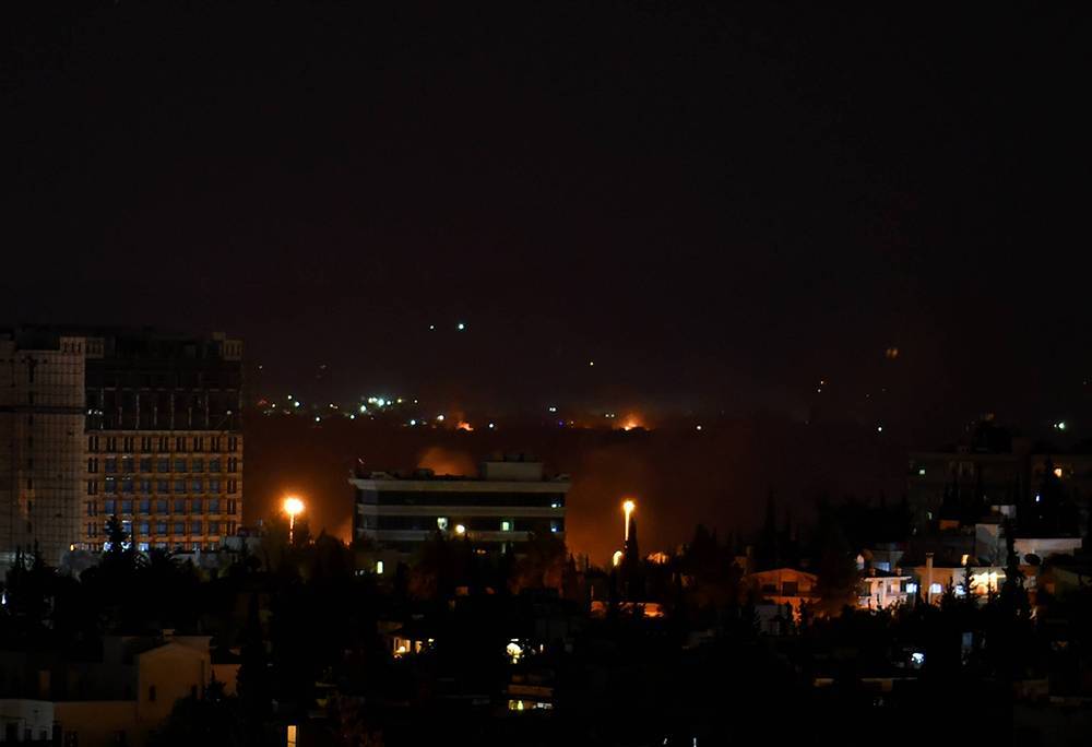 Сирия заявила о ракетном ударе ВВС Израиля по району Дамаска