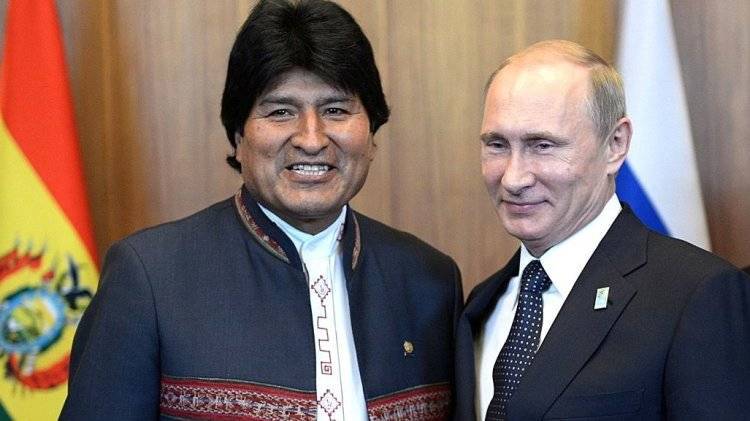 Путин встретится с президентом Боливии 11 июля
