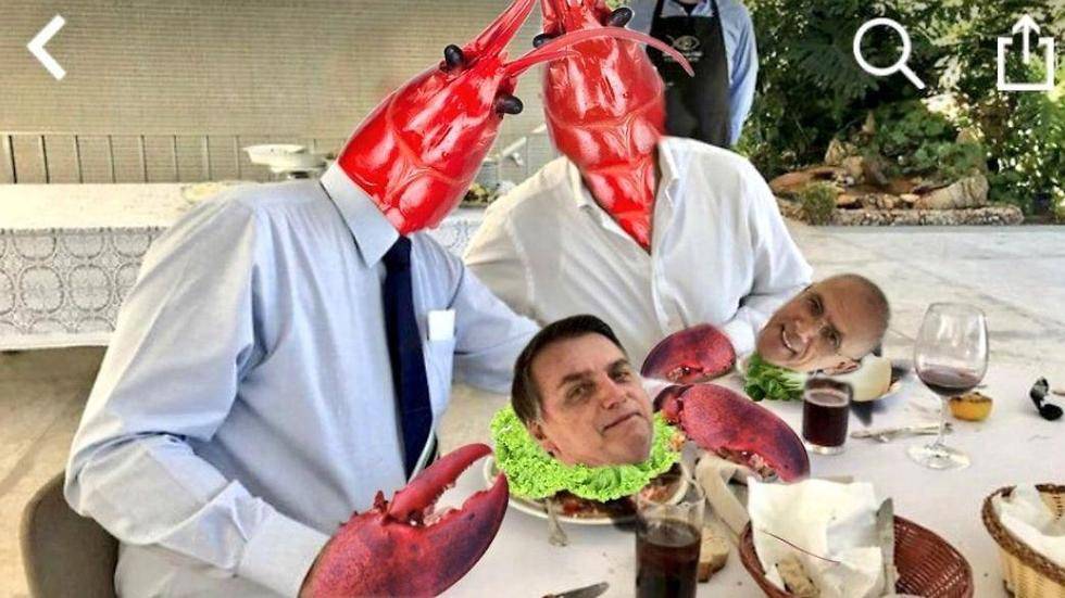 "Не ел я ваших омаров!": посол Израиля оправдывается, соцсети смеются