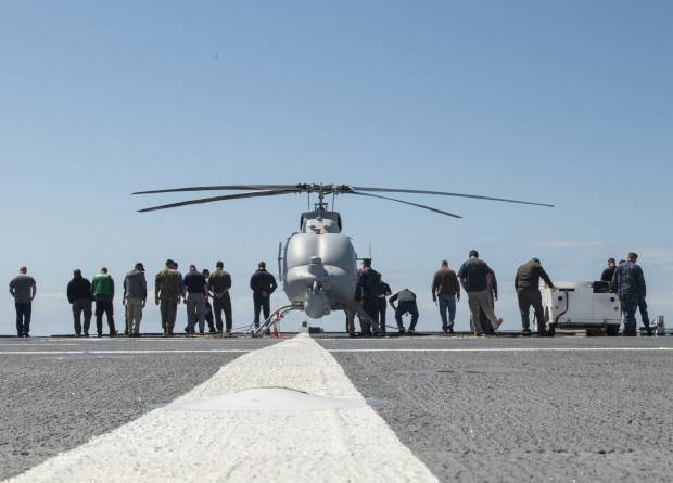 ВМС США на вооружение беспилотный ударный вертолет