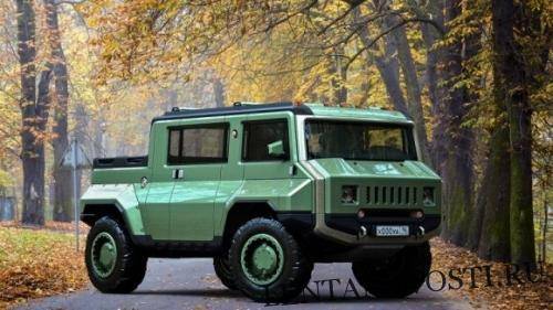 Американские СМИ по достоинству оценили концепт российского гибрида УАЗ и Hummer