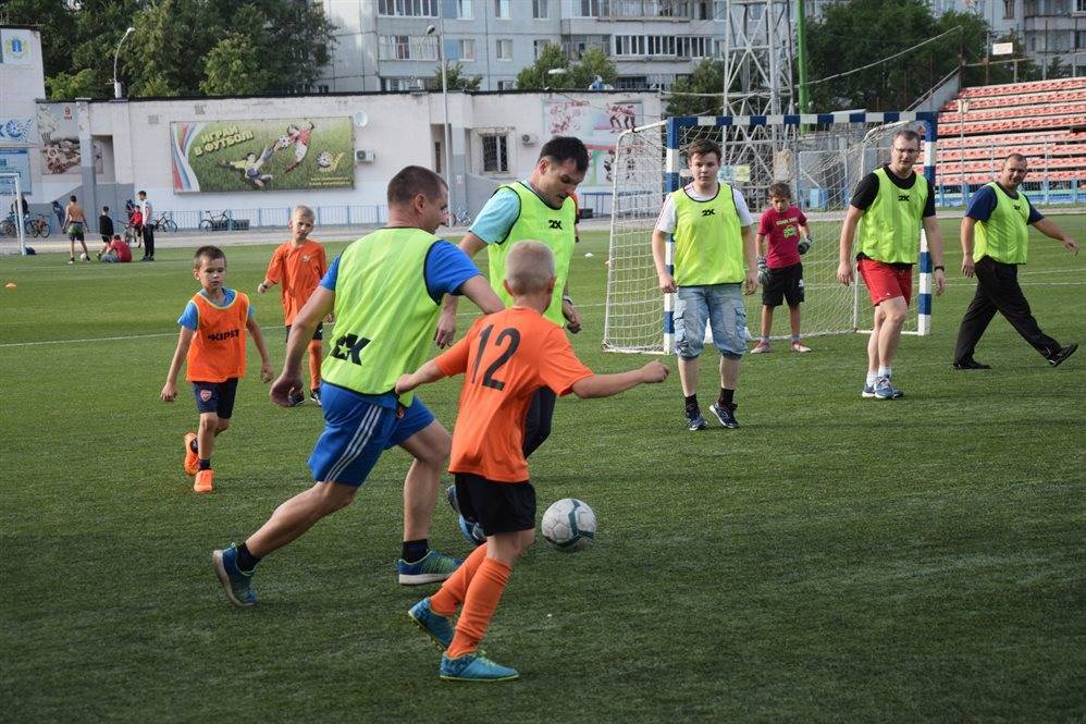Семейный футбольный матч состоялся в Ульяновске