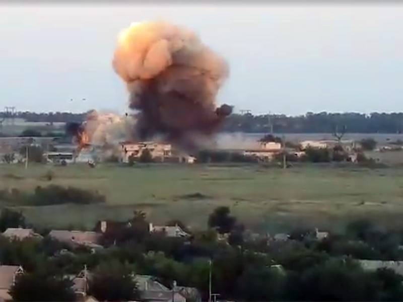Видео обстрела ВСУ в Донбассе появилось в Сети