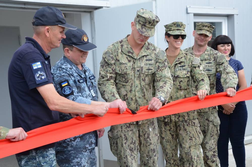 Морская база в Украине: представители США завершили очередной этап строительства