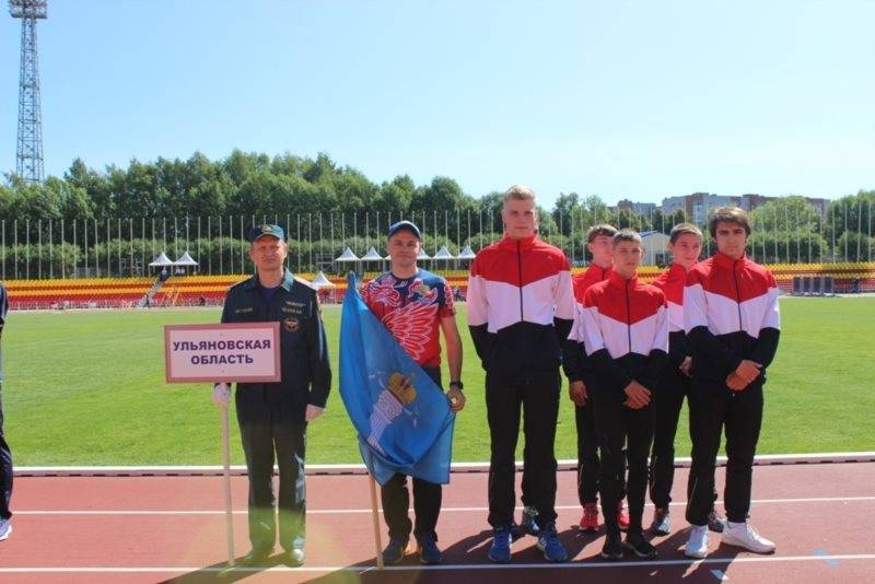 Ульяновская команда завоевала пять медалей на соревнованиях по пожарно-спасательному спорту