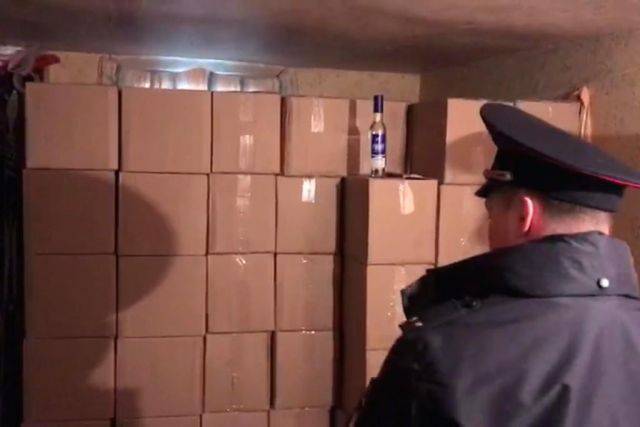 В Санкт-Петербурге изъяли около 170 тонн поддельного алкоголя