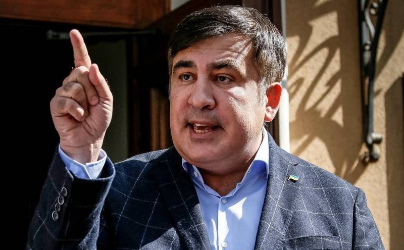 Саакашвили покалечил пенсионерку в Одессе