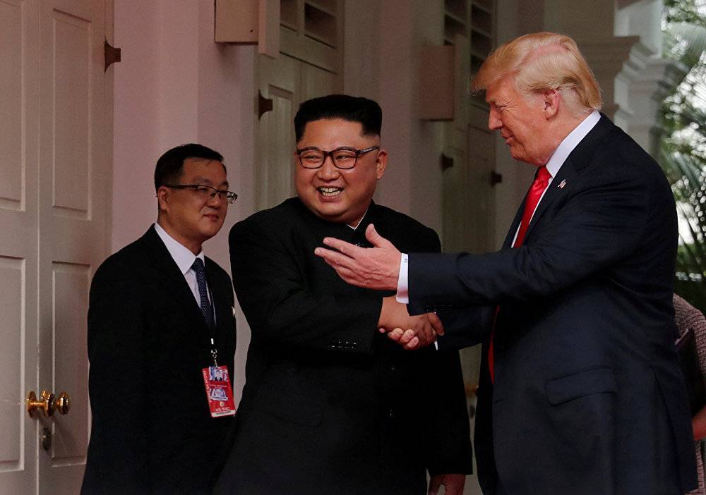 Встреча Ким Чен Ына и Трампа в Пханмунджоме дала старт истории примирения. РЕН ТВ