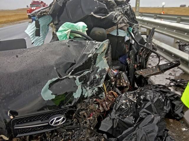 Женщина  и двое детей погибли в аварии на трассе «Таврида» | РИА «7 новостей»