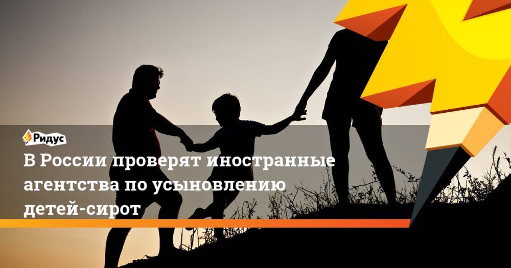 В России проверят иностранные агентства по усыновлению детей-сирот. Ридус