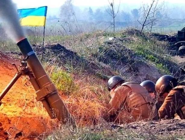 Со стороны ВСУ идет минометный огонь по всему фронту - Донбасс