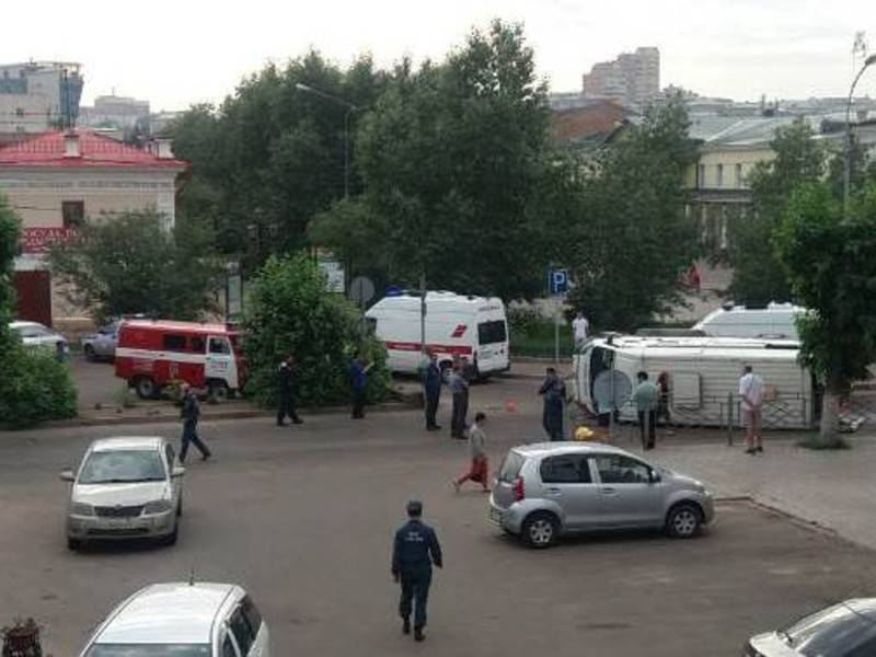 Пятеро пострадали после ДТП с двумя автобусами в Улан-Удэ